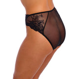 Wacoal Vivid Attraction Black High Leg Brief