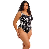 Elomi Echo Shell Black Non-Wired Swimsuit