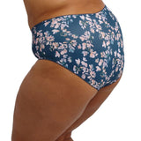 Goddess Kayla Teal Blossom Banded Bra