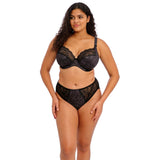 Elomi Lucie Side Support Plunge - Stretch Black Bra