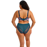 Elomi Lucie Teal Blossom Side Support Plunge - Stretch Bra