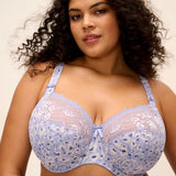 Elomi Morgan Blue Leopard Banded - Stretch Bra