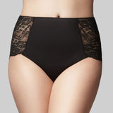 The Knicker - Precision Lace Black Full brief