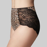 The Knicker - Precision Lace Safari Full brief