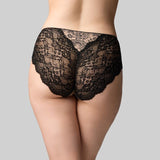 The Knicker - Precision Lace Romance Hi Cut brief