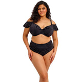 Elomi Plain Sailing Black Full Bikini Brief