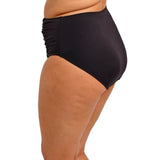Elomi Plain Sailing Black Full Bikini Brief