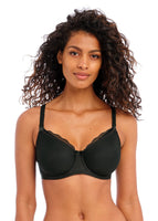 Freya Pure UW Nursing Spacer Black Bra