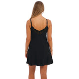 Reflect Black Chemise by Fantasie with Hidden Bust support