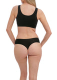 Fantasie Smoothease Invisible Stretch Black Thong