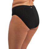 Elomi Teagan Black/Almond High Leg Brief