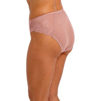 Wacoal Vivid Attraction Woodrose High Leg Brief